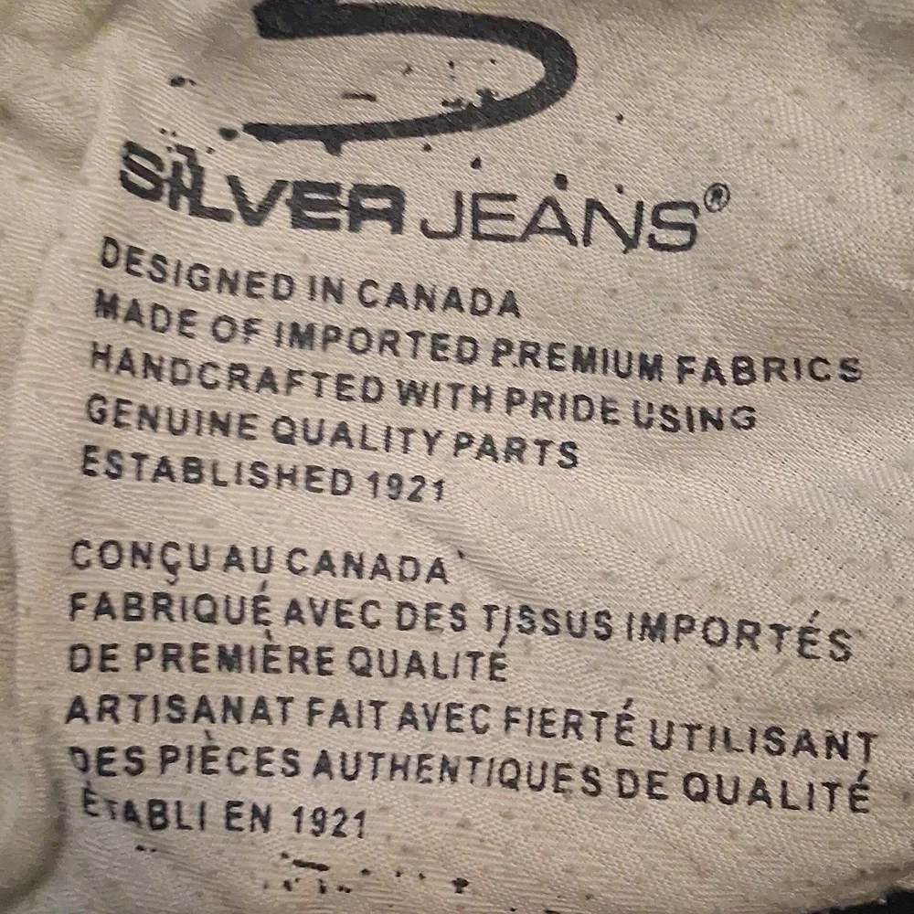 Silver Jeans Size 32/35 - Picture 13 of 13